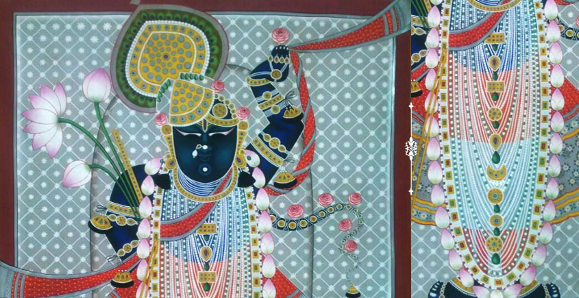 Pichwai Painting ~  Srinath ji ~ { 3X5 Feet }